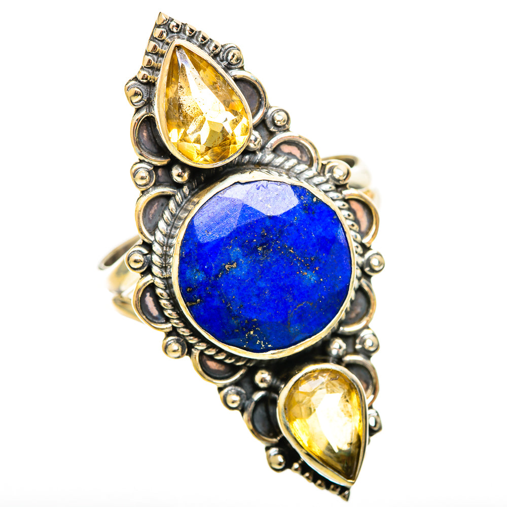 Lapis Lazuli Rings handcrafted by Ana Silver Co - RING114668 - Photo 2
