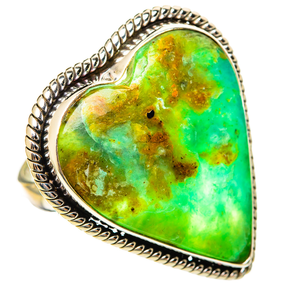 Peruvian Opal Rings handcrafted by Ana Silver Co - RING114671 - Photo 2