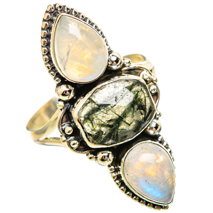 Tourmalinated Quartz Rings handcrafted by Ana Silver Co - RING114684 - Photo 2