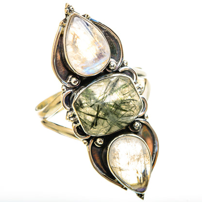 Tourmalinated Quartz Rings handcrafted by Ana Silver Co - RING114685 - Photo 2