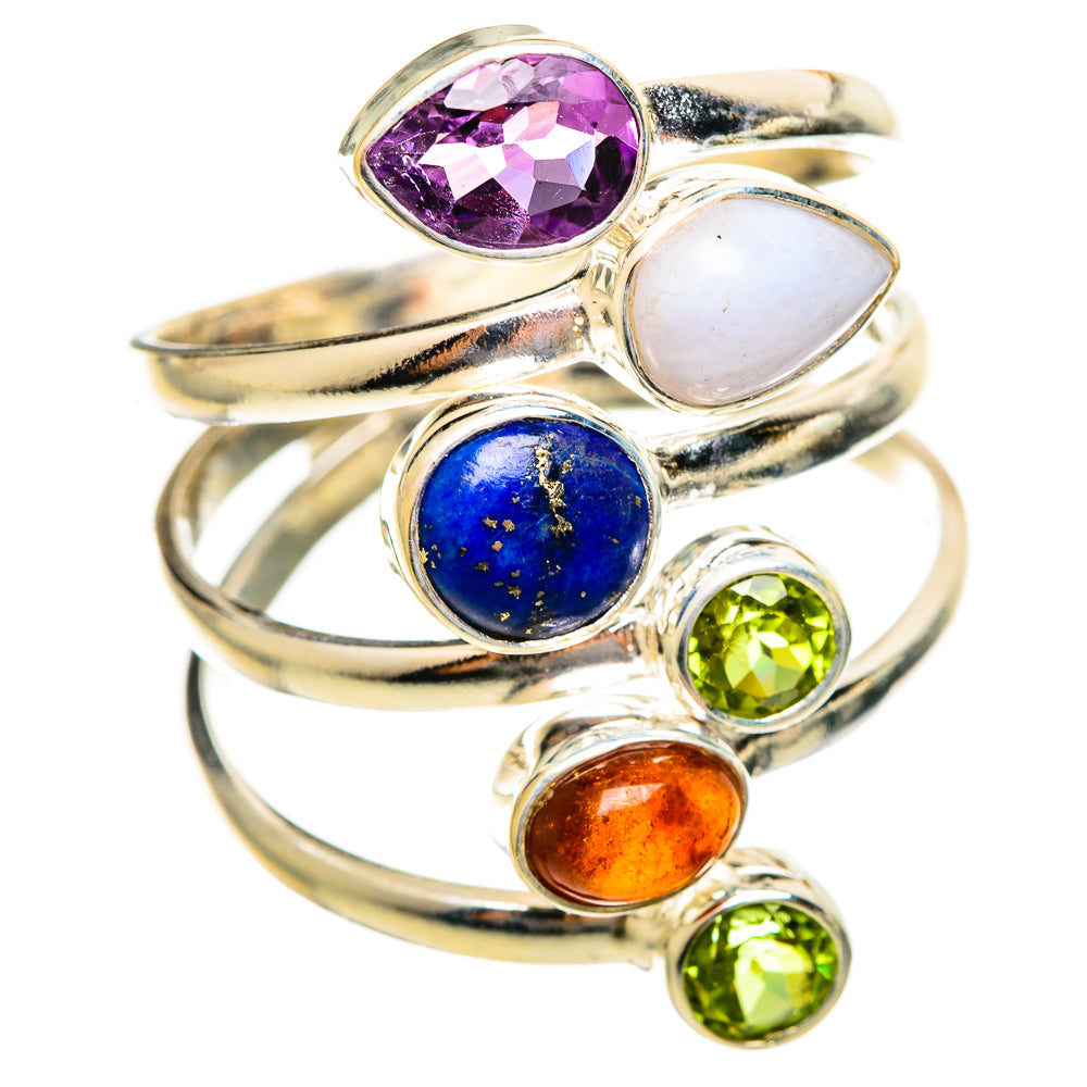 Multi-Stone Rings handcrafted by Ana Silver Co - RING114686 - Photo 2