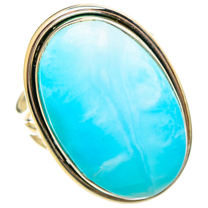 Larimar Rings handcrafted by Ana Silver Co - RING114689 - Photo 2