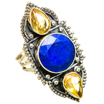 Lapis Lazuli Rings handcrafted by Ana Silver Co - RING114690 - Photo 2