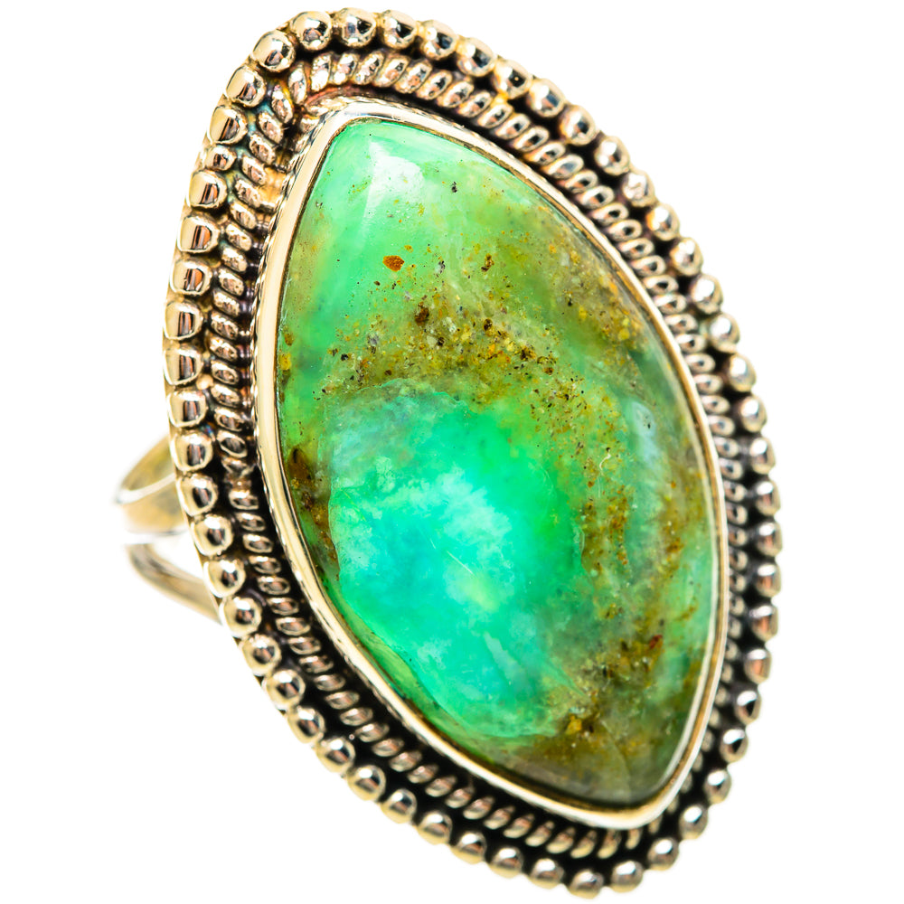 Peruvian Opal Rings handcrafted by Ana Silver Co - RING114693 - Photo 2