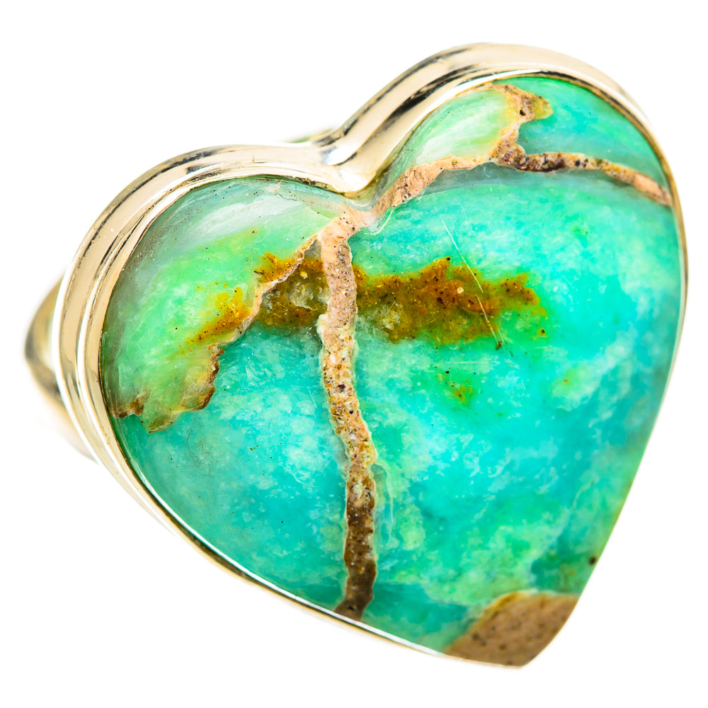 Peruvian Opal Rings handcrafted by Ana Silver Co - RING114694 - Photo 2