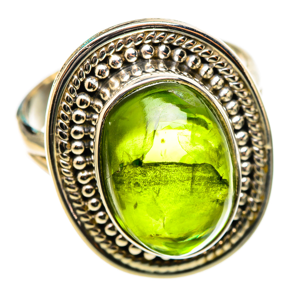 Peridot Rings handcrafted by Ana Silver Co - RING114701 - Photo 2