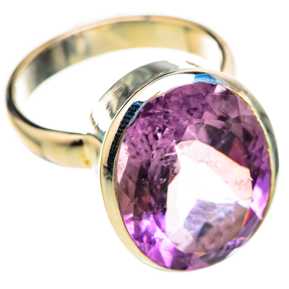 Amethyst Rings handcrafted by Ana Silver Co - RING114736 - Photo 2