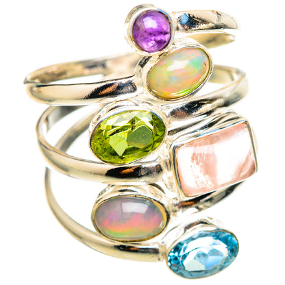 Multi-Stone Rings handcrafted by Ana Silver Co - RING114744 - Photo 2