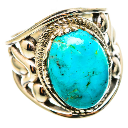 Chrysocolla Rings handcrafted by Ana Silver Co - RING114748 - Photo 2