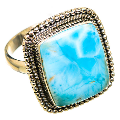 Larimar Rings handcrafted by Ana Silver Co - RING114750 - Photo 2
