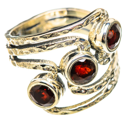 Garnet Rings handcrafted by Ana Silver Co - RING114758 - Photo 2