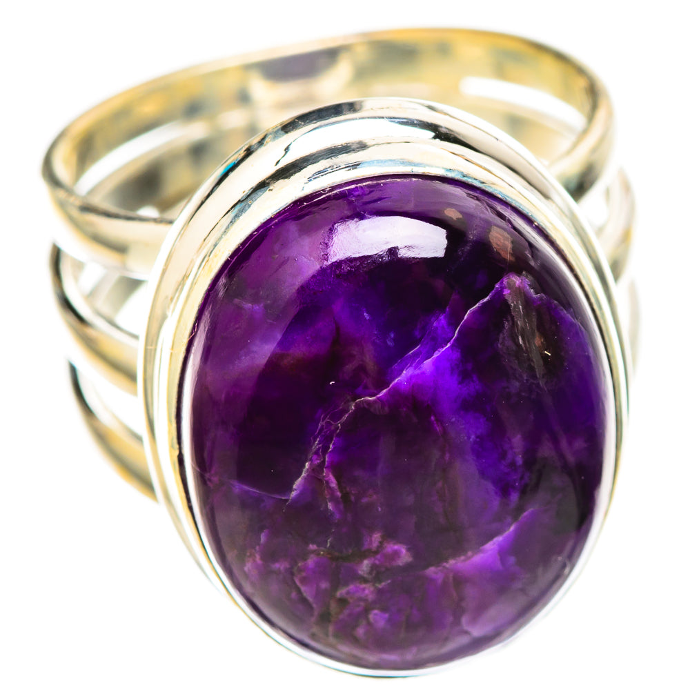 Sugilite Rings handcrafted by Ana Silver Co - RING114761 - Photo 2