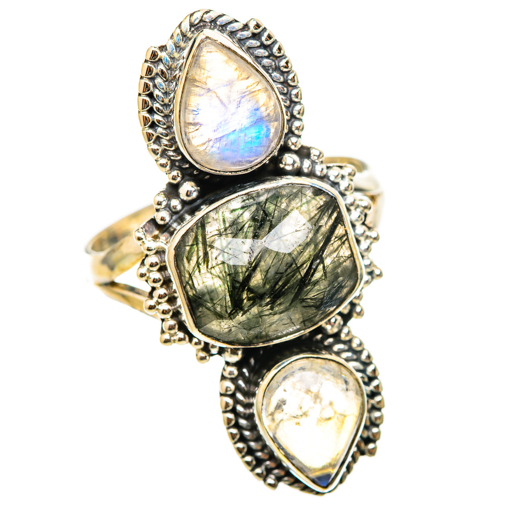 Rutilated Quartz Rings handcrafted by Ana Silver Co - RING114764 - Photo 2