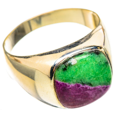 Ruby Zoisite Rings handcrafted by Ana Silver Co - RING114767 - Photo 2
