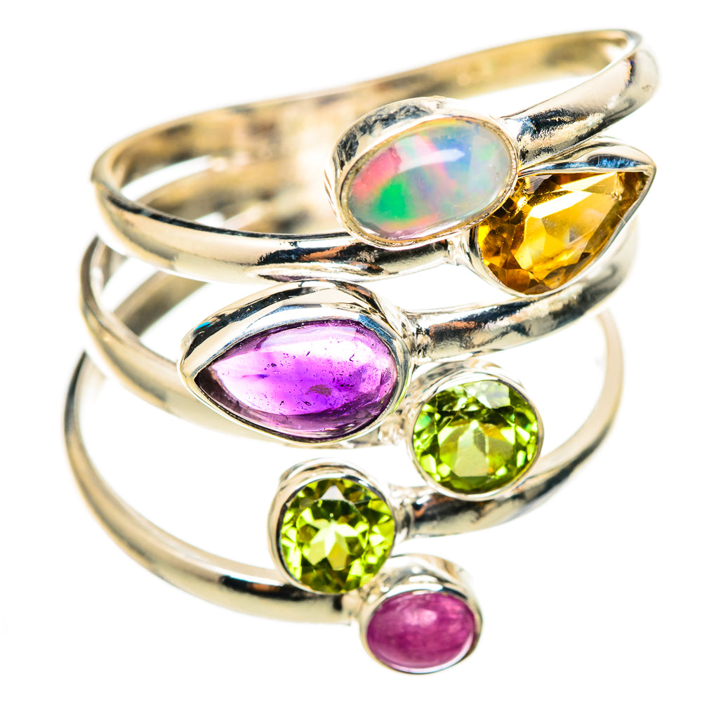 Multi-Stone Rings handcrafted by Ana Silver Co - RING114768 - Photo 2