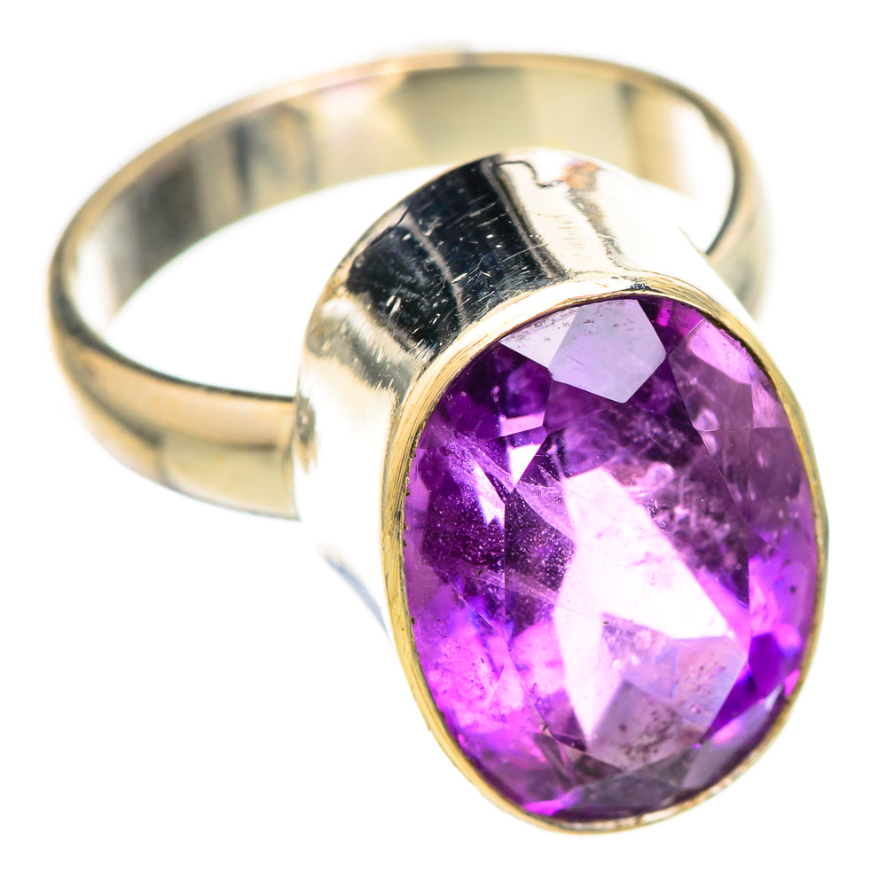 Amethyst Rings handcrafted by Ana Silver Co - RING114784 - Photo 2