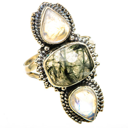 Tourmalinated Quartz Rings handcrafted by Ana Silver Co - RING114786 - Photo 2