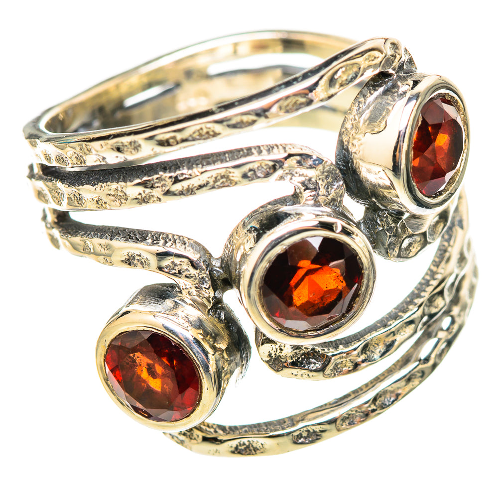 Garnet Rings handcrafted by Ana Silver Co - RING114803 - Photo 2