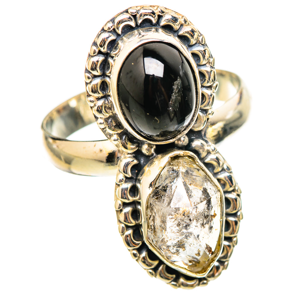 Herkimer Diamond Rings handcrafted by Ana Silver Co - RING114809 - Photo 2
