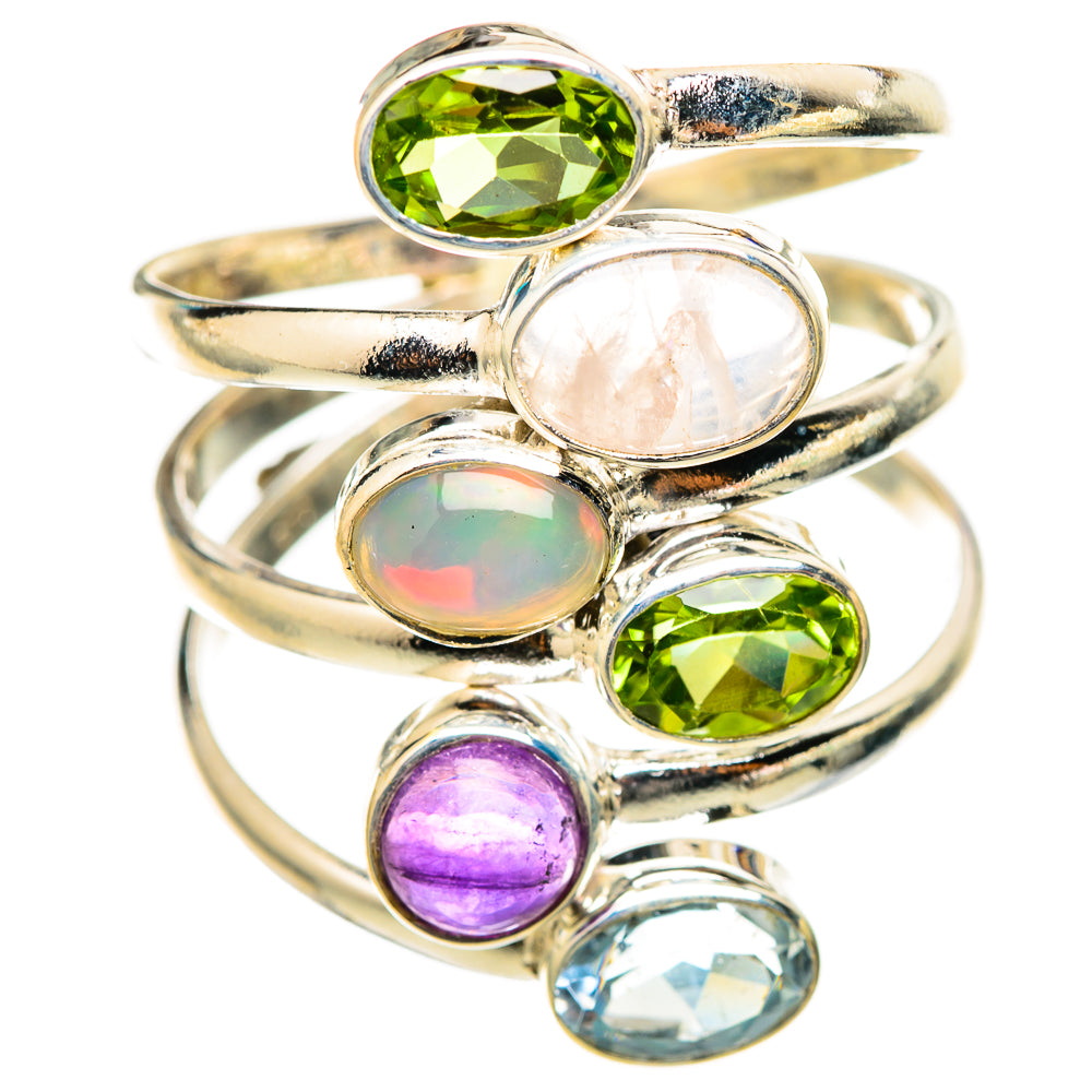 Multi-Stone Rings handcrafted by Ana Silver Co - RING114836 - Photo 2