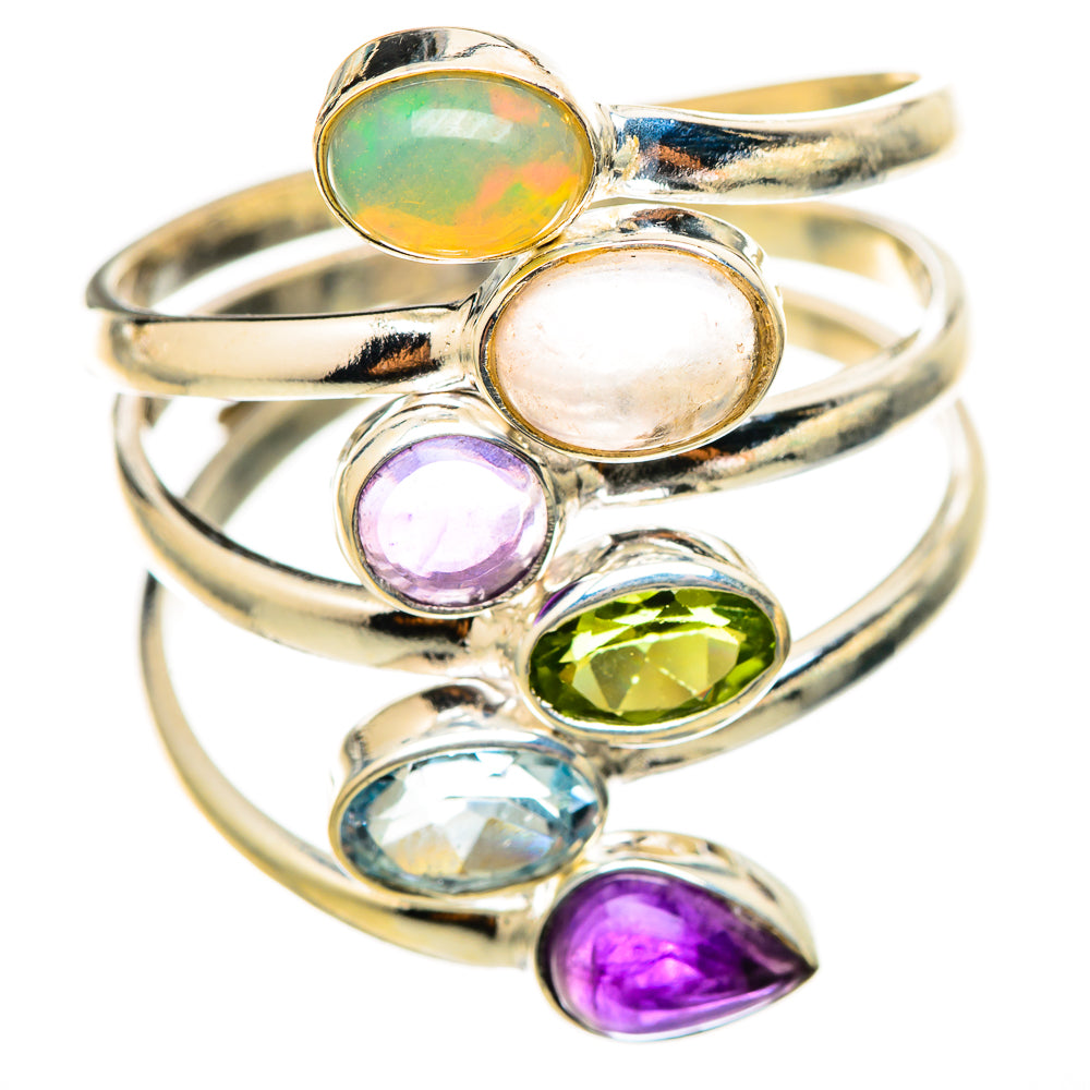 Multi-Stone Rings handcrafted by Ana Silver Co - RING114837 - Photo 2