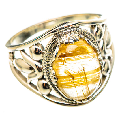 Rutilated Quartz Rings handcrafted by Ana Silver Co - RING114855 - Photo 2