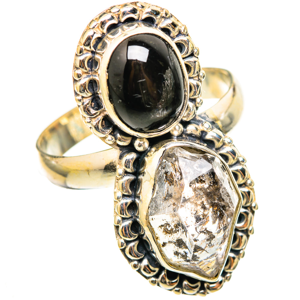 Herkimer Diamond Rings handcrafted by Ana Silver Co - RING114856 - Photo 2