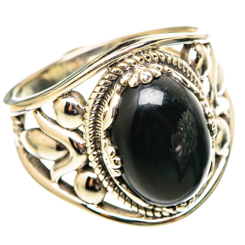 Black Onyx Rings handcrafted by Ana Silver Co - RING114857 - Photo 2