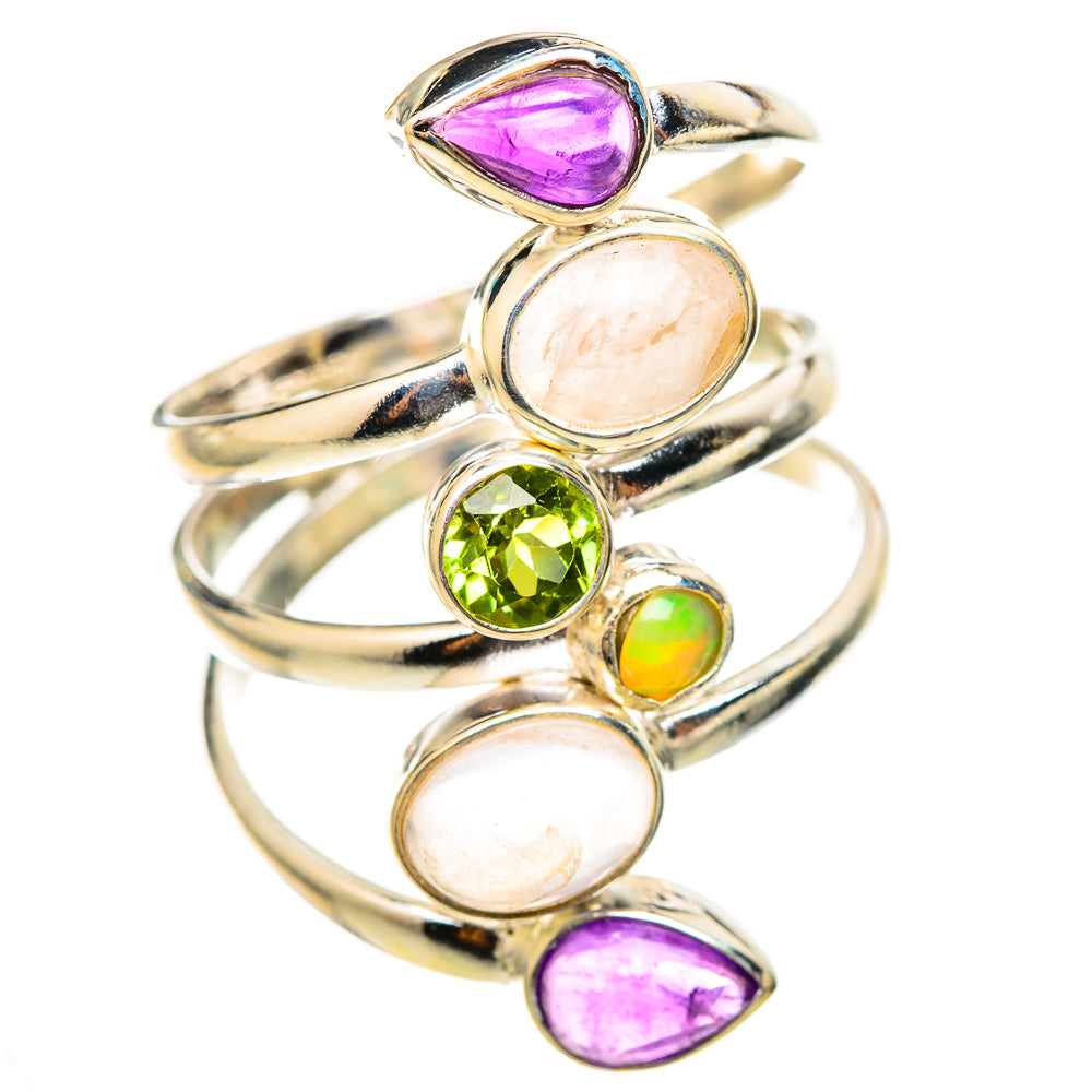 Multi-Stone Rings handcrafted by Ana Silver Co - RING114860 - Photo 2