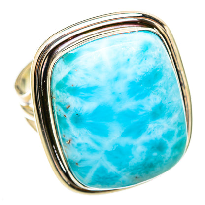 Larimar Rings handcrafted by Ana Silver Co - RING114883 - Photo 2