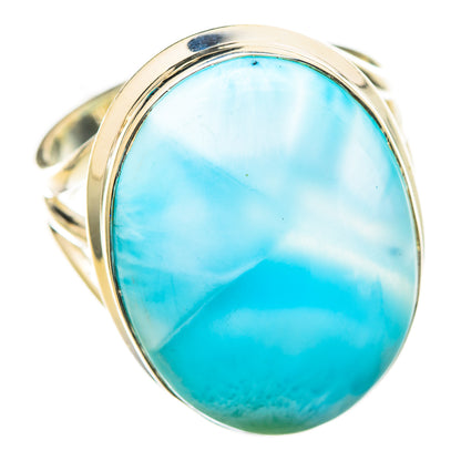 Larimar Rings handcrafted by Ana Silver Co - RING114886 - Photo 2