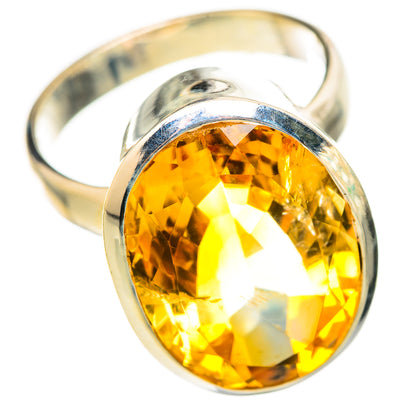 Citrine Rings handcrafted by Ana Silver Co - RING114889 - Photo 2