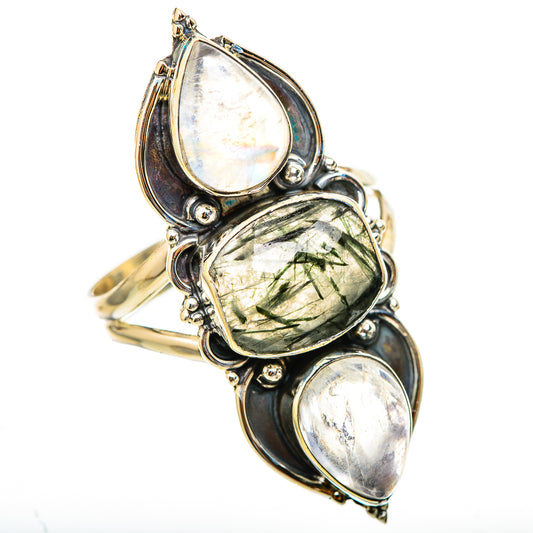 Tourmalinated Quartz Rings handcrafted by Ana Silver Co - RING114897 - Photo 2