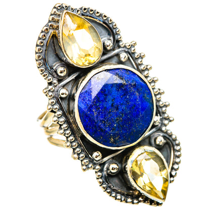 Lapis Lazuli Rings handcrafted by Ana Silver Co - RING114903 - Photo 2