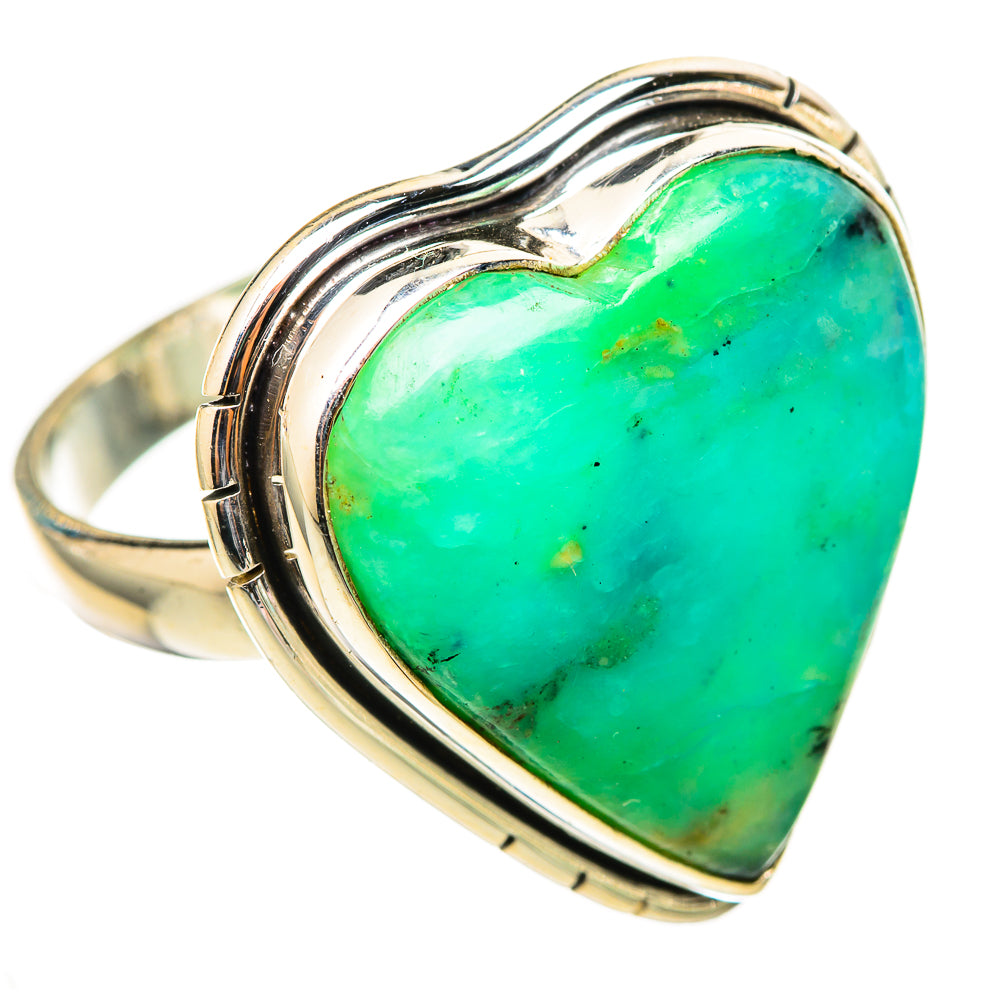 Peruvian Opal Rings handcrafted by Ana Silver Co - RING114909 - Photo 2