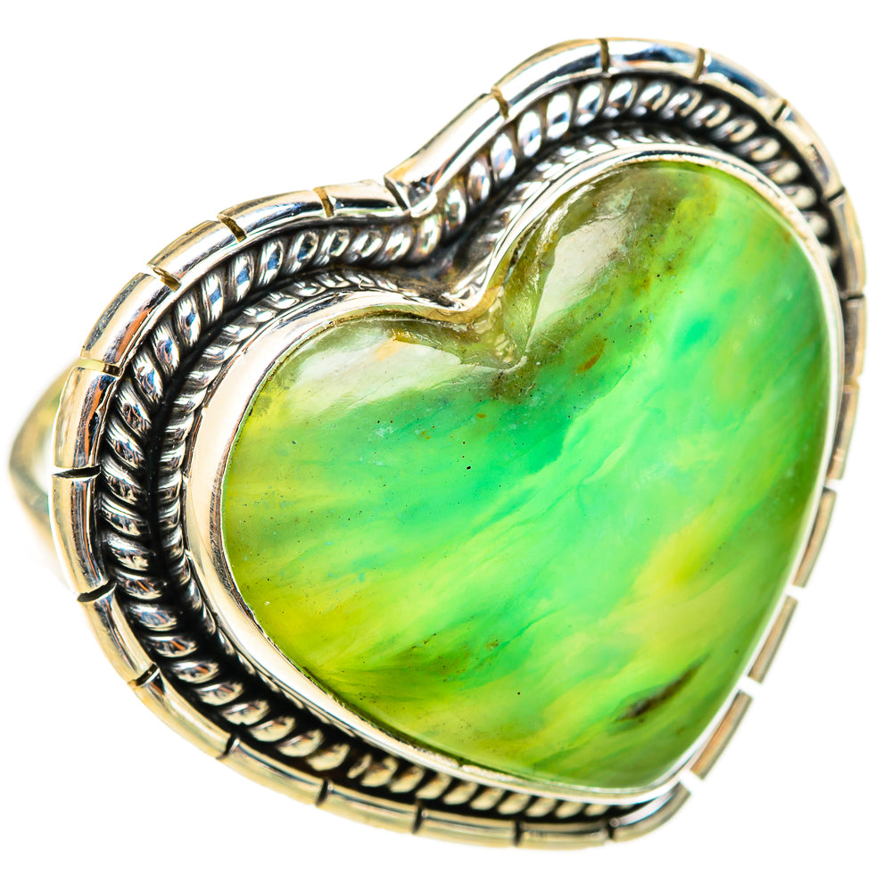 Peruvian Opal Rings handcrafted by Ana Silver Co - RING114928 - Photo 2