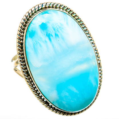 Larimar Rings handcrafted by Ana Silver Co - RING114935 - Photo 2