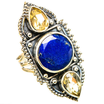 Lapis Lazuli Rings handcrafted by Ana Silver Co - RING114938 - Photo 2