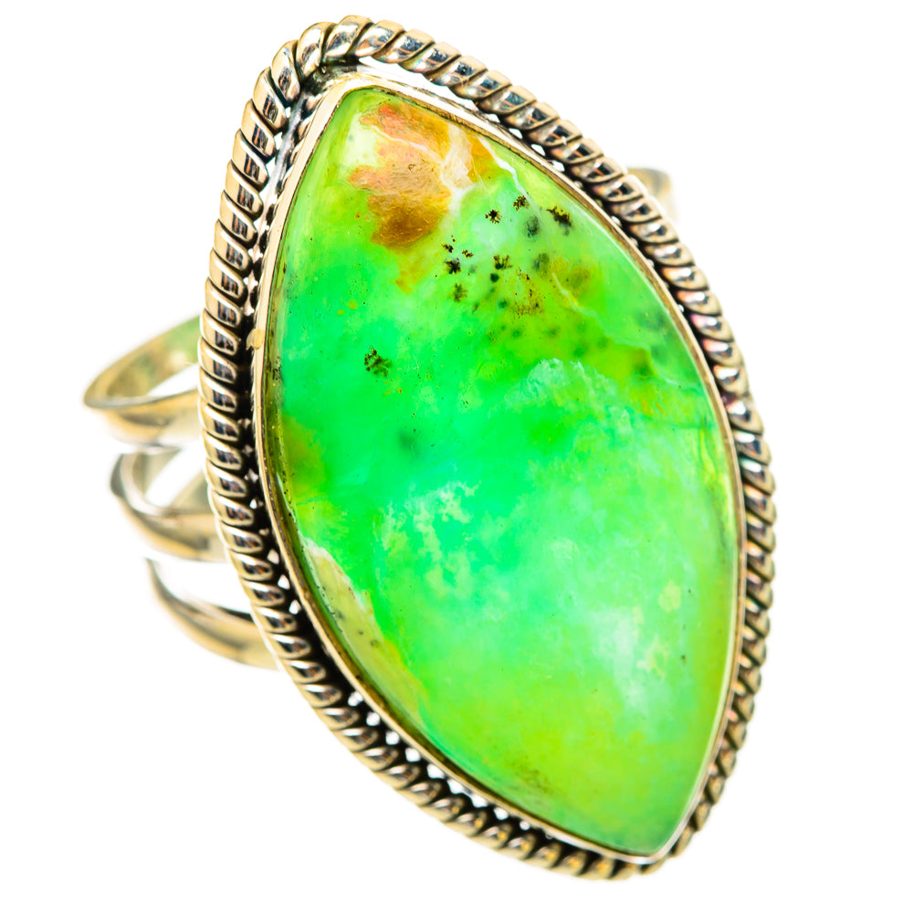 Peruvian Opal Rings handcrafted by Ana Silver Co - RING114946 - Photo 2