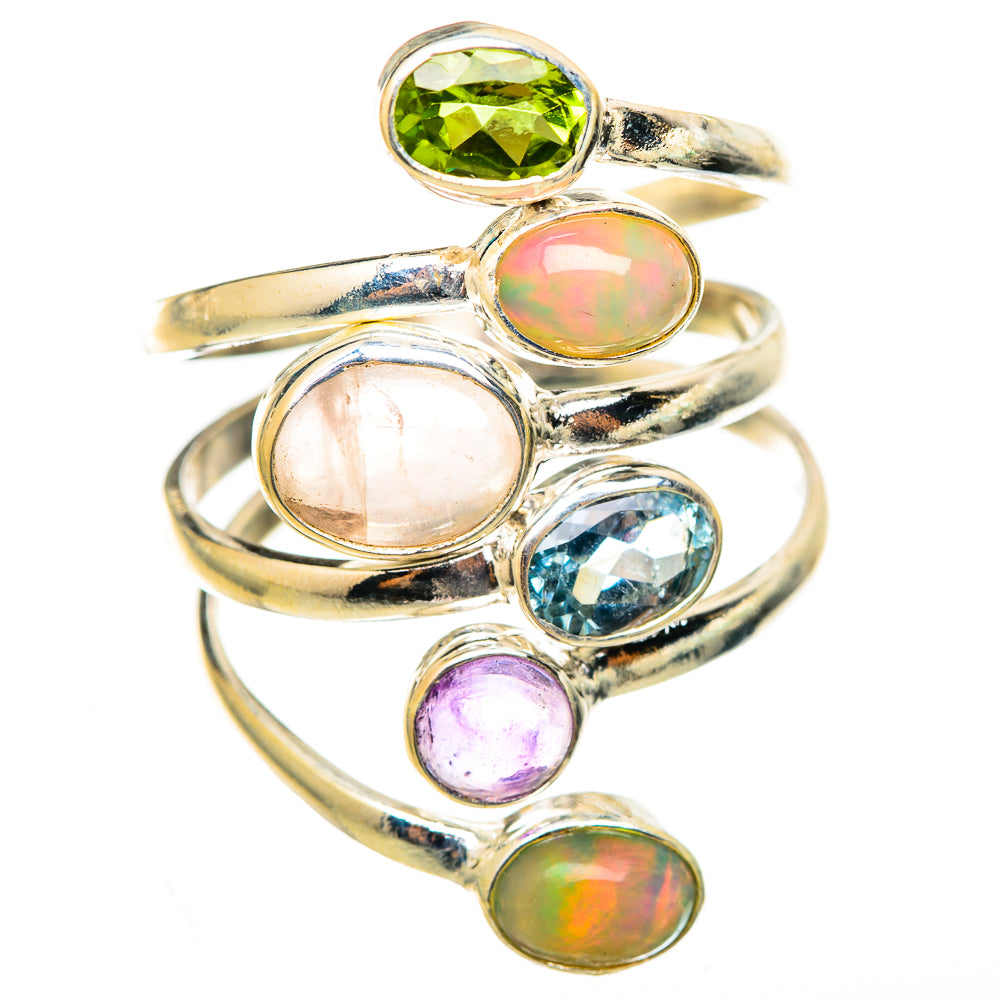 Multi-Stone Rings handcrafted by Ana Silver Co - RING114950 - Photo 2