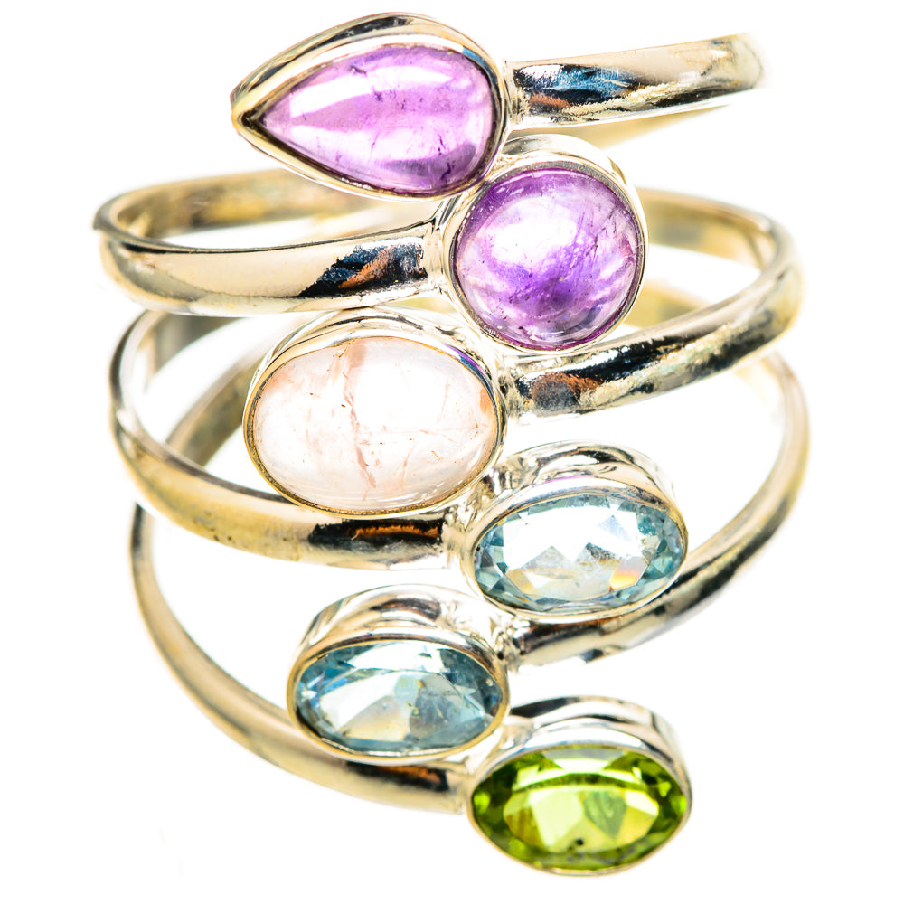 Multi-Stone Rings handcrafted by Ana Silver Co - RING114951 - Photo 2