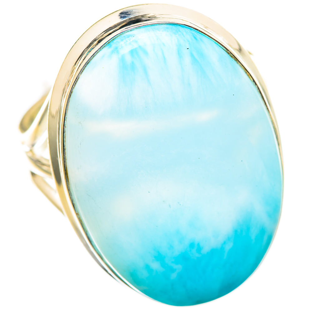 Larimar Rings handcrafted by Ana Silver Co - RING114952 - Photo 2