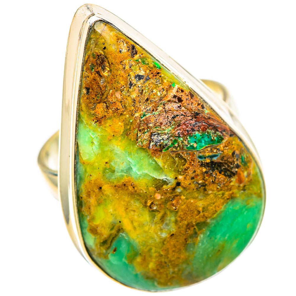 Peruvian Opal Rings handcrafted by Ana Silver Co - RING114958 - Photo 2