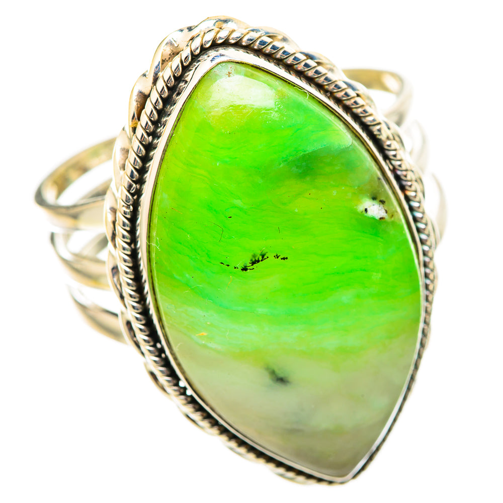 Peruvian Opal Rings handcrafted by Ana Silver Co - RING114976 - Photo 2