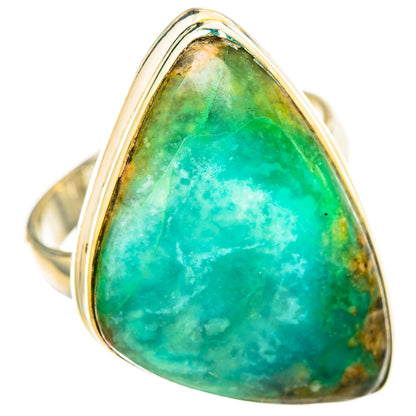 Peruvian Opal Rings handcrafted by Ana Silver Co - RING114978 - Photo 2