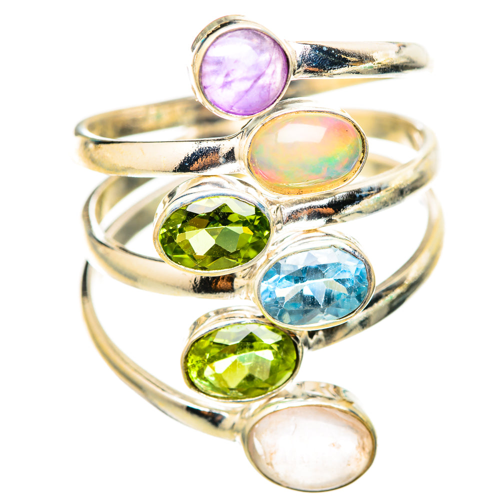 Multi-Stone Rings handcrafted by Ana Silver Co - RING114983 - Photo 2
