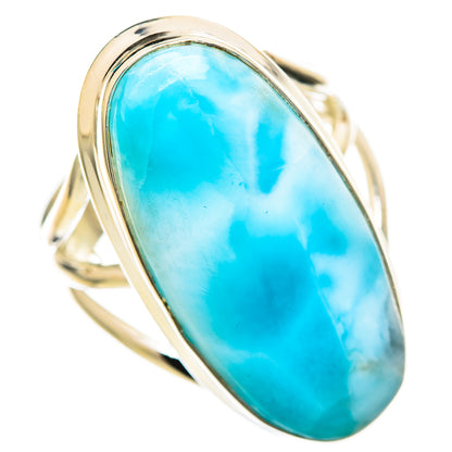 Larimar Rings handcrafted by Ana Silver Co - RING114995 - Photo 2