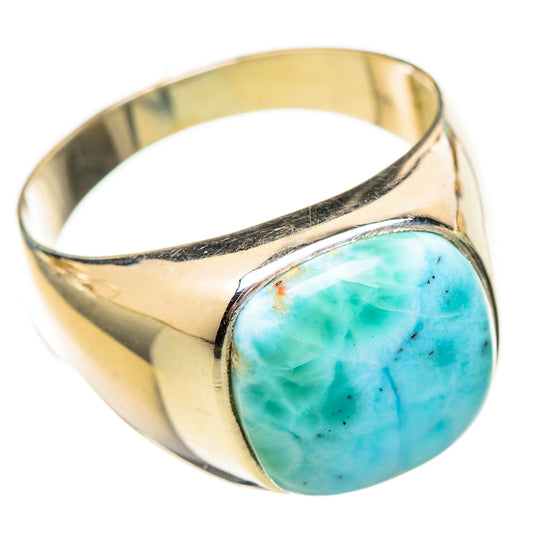 Larimar Rings handcrafted by Ana Silver Co - RING115000 - Photo 2