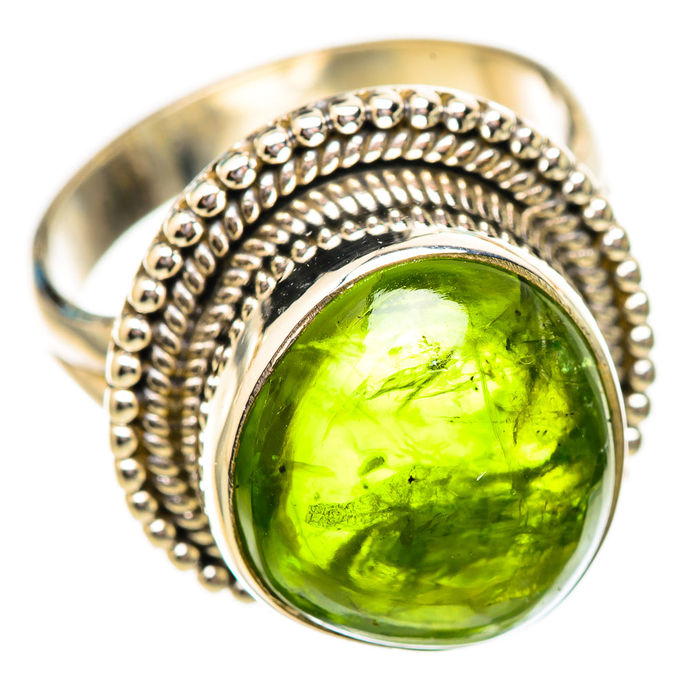 Peridot Rings handcrafted by Ana Silver Co - RING115001 - Photo 2