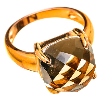 Smoky Quartz Rings handcrafted by Ana Silver Co - RING115004 - Photo 2